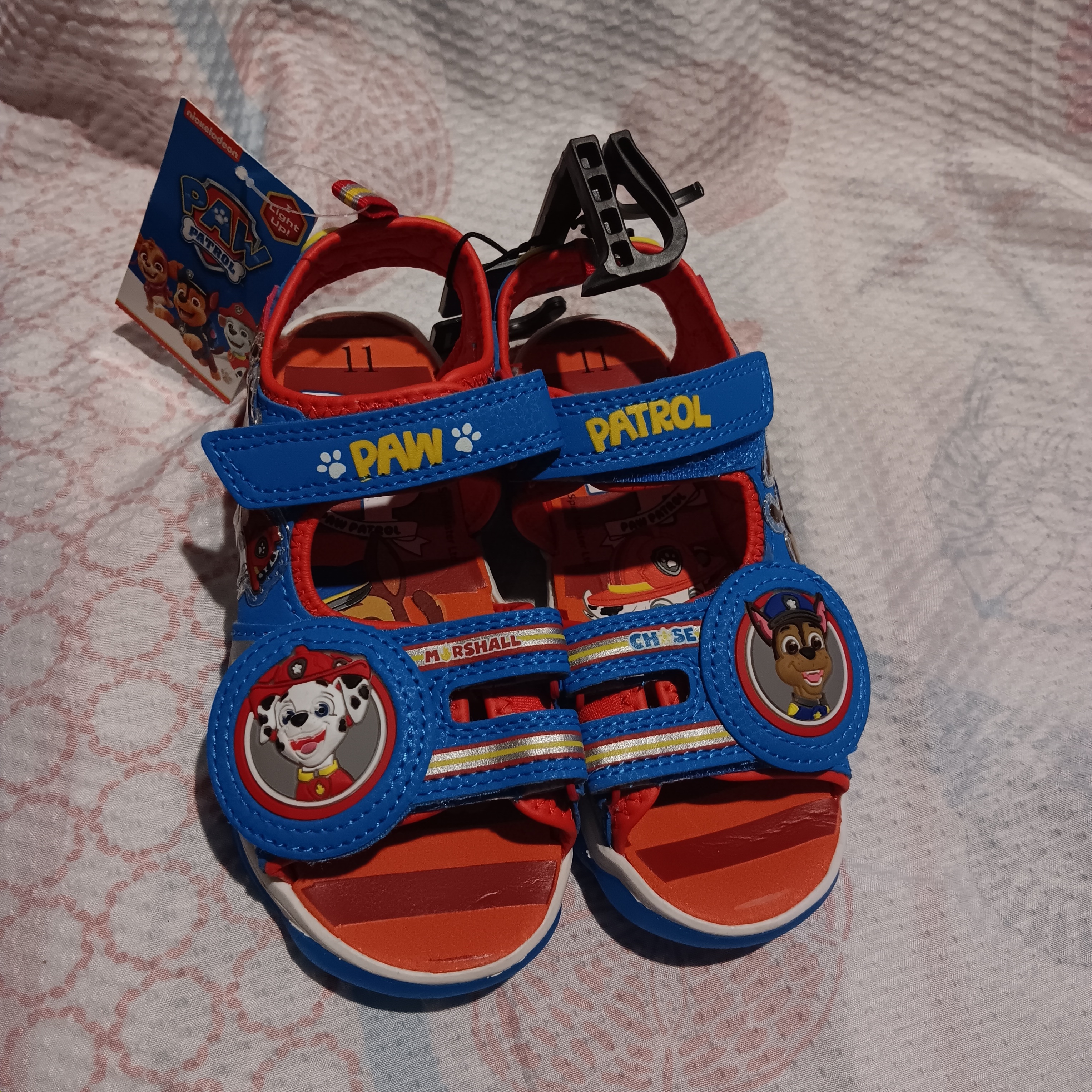 Paw Patrol Kids Sandals - Blue And Red